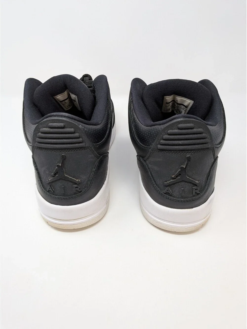 Nike Air Jordan 3 Retro Cyber Monday 2016 Black White 136064-020 Men's Size 10